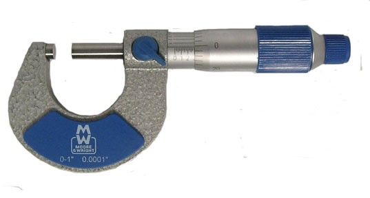 MOORE & WRIGHT - MICROMETER EXTERNAL CARBIDE 0-1 INCH 
